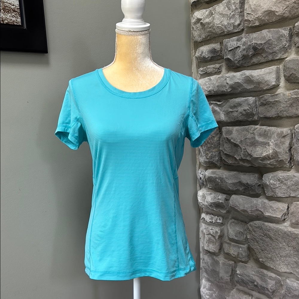 Aqua Blue Women's Athletic Top, Tek Gear, S